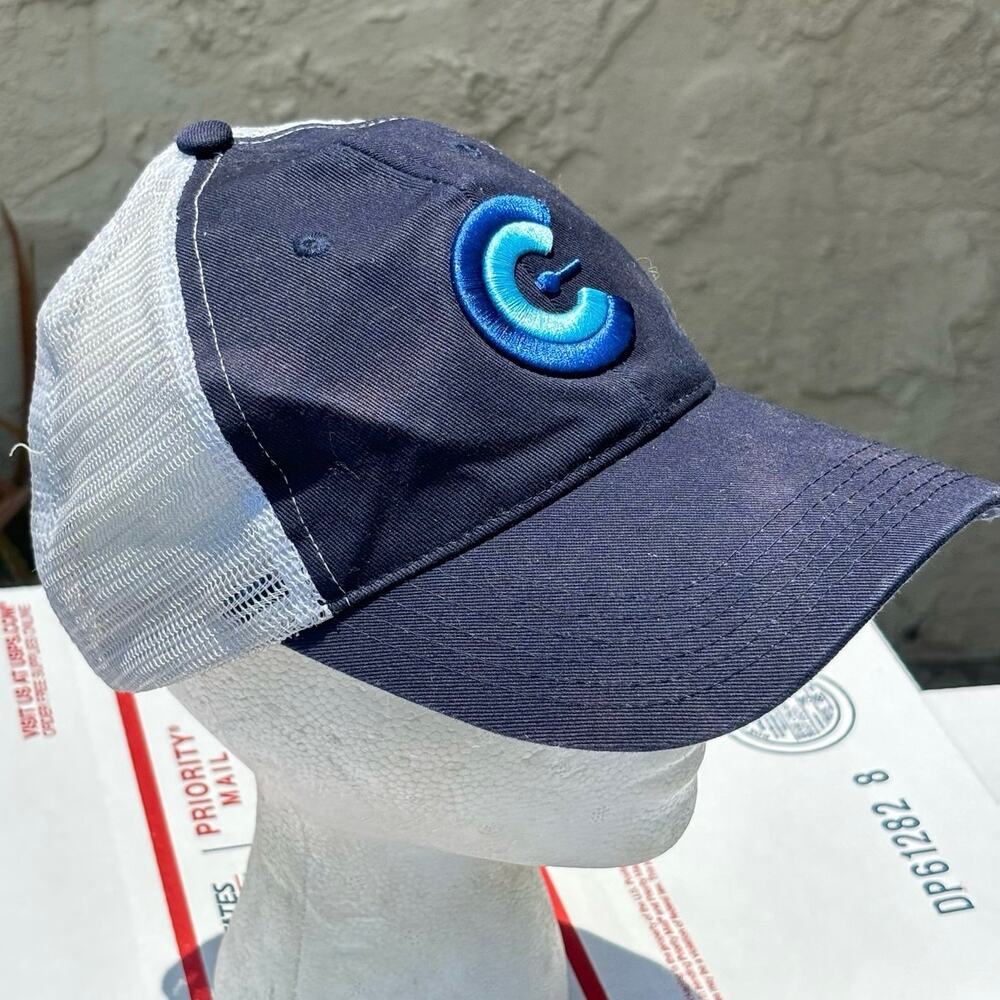 Celadon Blue & White Men’s Hat